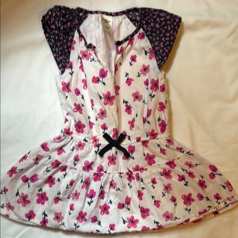 OshKosh B'gosh Pink and navy Floral Dress